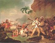 George Carter Death of Captain James Cook oil painting picture wholesale